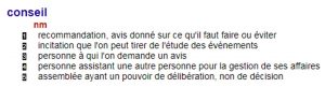 conseil