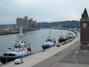 le stockage au port de Rouen