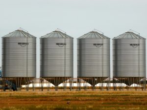 stockage de céréales
